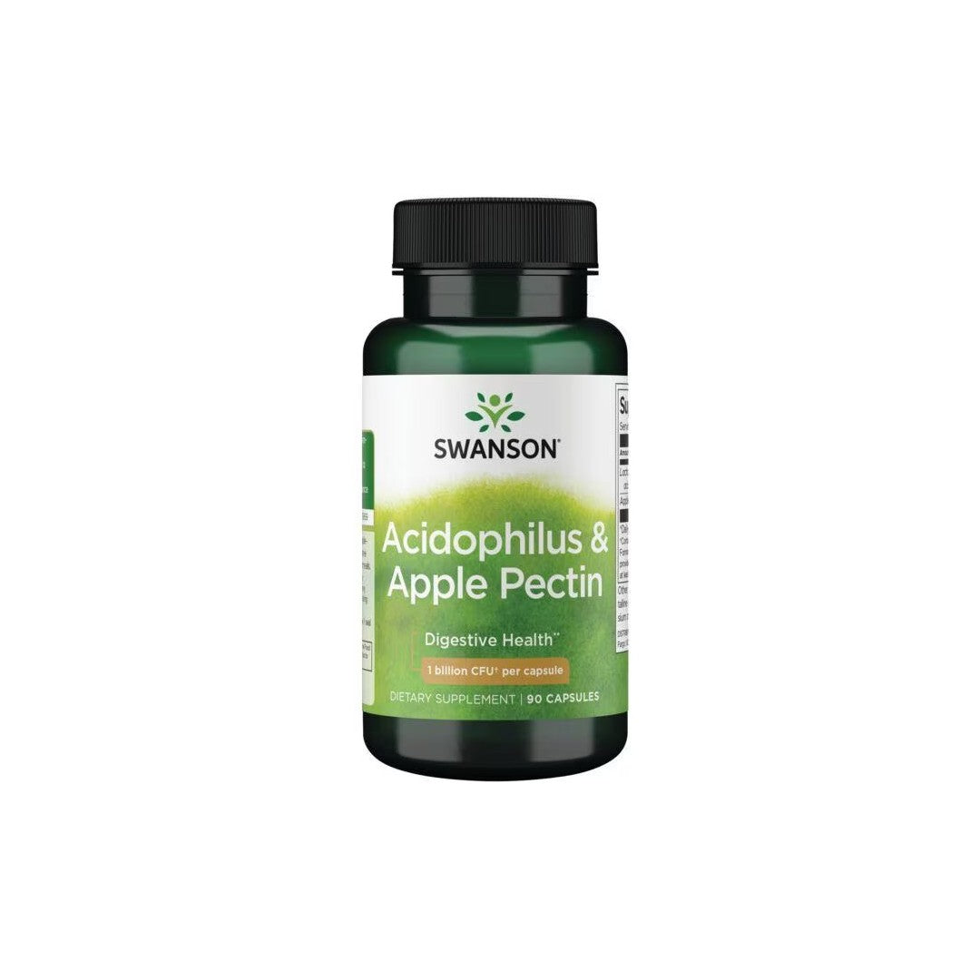 Acidophilus & Apfel Pektin 90 Kapseln Swanson Health Products